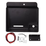 Battery Relocation Kit Battery Box Relocation Kit Easy Install High Accuracy Stable High Strength with Battery Box Wire for ATV