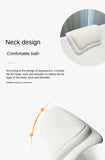 Comfortable neck bath pillow with soft cushions available use in homestay hotels Suitable for straight-sided tubs