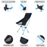 Outdoor Tools Foldable Deck Chair Camping Beach Chair Portable Superhard High Load Aluminiu Ultralight Folding Chair