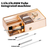 3 in 1 Multi-Size 5.5/6.5/8mm Slim Automatic Electric Tobacco Cigarette Rolg hine Injector Maker Roller Tube Smoking Tool