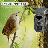 20MP/1080P Solar Trail Camera - Waterproof Wildlife Monitoring & Animal Tracking for Outdoor Security