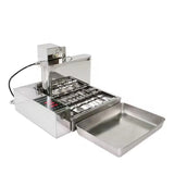 Large Commercial 2000Watt Microcomputer Controlled Electric Heating 4 Row Making Automatic Donut hine