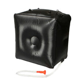 20L/40L Foldable Camp Shower Bag PVC Outdoor Shower Bag Portable Folding Water Bag Camping Shower Camping Hiking Travel Supplies