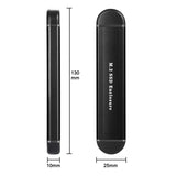 Case B/B+M Key Support 2T Capacity Solid M.2 NVME/SATA Type-C/USB3.1 SSD Enclosure Hard Disk Box