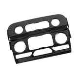Center Console Air Conditioner Panel Cover Trim for Chevy Suburban 2020-2023 Tahoe GMC Yukon 2021-2023 ,ABS Carbon Fiber