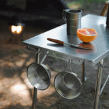 Portable Folding High Temperature Resistant Foldable Table for Camping Hiking