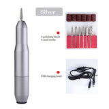 Multifunctional USB Powered Nail Sander Pen Portable High Speed Nail Tool Nail Remover Manicure To Remove Dead Skin