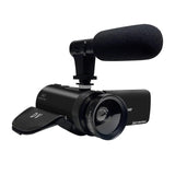 Black Easy-to 1080P Digital Video Camera For High-resolution Image Waterproond Red Easy