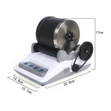 220V Kit DIY Electric Rock Tumbler Toy with Rough Gemstones Grits for Adult Kids Polishing hine