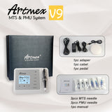 Permanent Makeup Tattoo Machine Artmex V9 Eye Brow Lip Rotary Pen V9 MTS PMU System Eyebrow Make Up Kits For &amp;Lips/ Rotary Motor