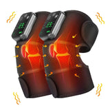 Eletric Temperature Massager Leg Joint Heating Vibration Massage Elbow Shoulder Support Arthritis Relief Thermal Knee Pad