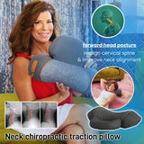 Cervical Heated Sleeping Traction Neck Strength Massage Pillow