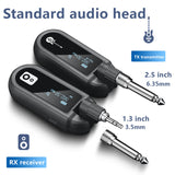 M02 UHF Wireless System Transmitter and Receiver for Guitar Vio Bass Piano Keyboard Instrument Electric Drum
