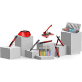 DSPIAE Block Reciprocating Sander - Electric Grinding Pen, Sanding Sponge, Angel Cutting Station & Scribing Tool. Hobby Tools.
