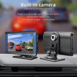 7 Inch Car Multimedia Player with Built-in Camera Support Driving Record Wireless Carplay Android Auto FM Reverse Image
