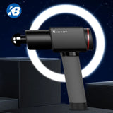 Custom Moq Color 30 Speed Fascia Massager Body Therapy Muscle Vibration 8 Attachment Message Gun