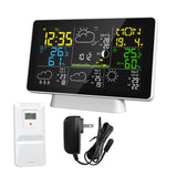 WiFi Color Screen Smart Station - Accurate Temp & Humidity Meter, Clock, 4-Day Weather Forecast.