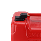 Boat Gas Can Outboard Fuel Tank Corrosion Resistant 12L Red Anti-Aging Plug and Play for 9.9 Horsepower Replacement for Yamaha