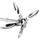 Boat Anchor Boat Grapnel Heavy Duty 316 Stainless Steel for Small Watercraft And Dinghies for Marine Yacht Fishing Boat
