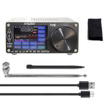 ATS25X1 Upgraded 2.4" Toucreen Si4732 AW LW MW SSB Full Band Radio Receiver BNC FM Antenna Interface Type-C Upgradeable