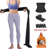 Women's Oversized Waist Trimmer,Yoga To Absorb Sweat,Adjustable Abdomen Belt Training Belt,Waist Support Trainer,5M
