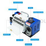 180W Sharpener 3~13mm Bits Sharpening Tool Portable Electric Drill Bit Grinder Milling hine CBN Disc Grinding