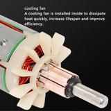 12V DC 895 Speed Garden Set High Branch Pruning Diy Small Motor