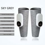Smart Leg Massage 3 Modes Vibration Leg Air Compression Massager Wireless Electric Air Compress Foot Air Pressure Massage