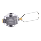 Convenient Canister Refill Adapter, Easy Efficient Gas Transfer, Super Aluminum Alloy And Brass, Compact Design