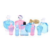 1:12 6Pcs/Set Perfume Bottle Accessories Miniature Mini Toys DollHouse Furniture for Dollhouse Baby Girl