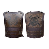 Viking Cosplays Archers Adult Chest Body Armors Outfit Jerkins Coat Halloweens NEW