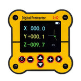 Digital Electronic and Gauge Angle Finder Tool Protractor Incometer Dual Axis Level 0.02°Resolution