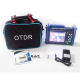 Handheld OTDR JW3302E -SM-OTDR-1310-1550nm-32dB/30dB,Integrated VFL,Touch Screen 60KM Optical Time Domain Reflectometer