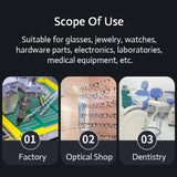 30/50W Dual Frequency Vibration Digital Ultrasonic Cleaner for Jewelry, Parts, Glasses, Circuit Board, Watch.