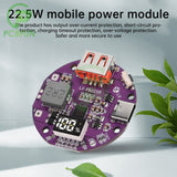 22.5W Treasure Two-way Mobile Power Module Circuit Board PD/QC Super Fast Charging