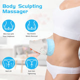 Massage Roller Anti-cellulite Device Body Massager Slimming Machine High Frequency Vibration Guasha Scraping Massager Fat Burner