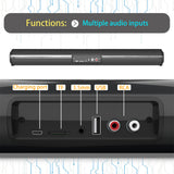 TV Car Sound Bar Wired and Wireless Bluetooth-compatible Home Surround SoundBar for PC Theater Computer Speaker New subwoofer