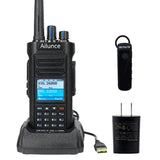 Retevis HD2 digital walkie talkie with Bluetooth earphones UV dual segment DMR IP67 waterproof HAM