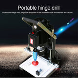 Portable Woodworking Hole Cabinet Furniture Plate Punch Drill Small Hinge Drilling hine