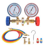 Fit for R12 R22 R404A R134A Air Condition Refrigeration Recharge Easy Operate Refrigerant Manifold Gauge Set