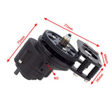 Metal R3 Single Speed Gearbox And Transfer Case Set For RC4WD D90 Gelande II D110 G2 FJ40 1/10 RC Crawler Car Upgrades