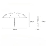 Fully Automatic Umbrella Not Only Has A Beautiful Appearance,but Also Eent Performance,combining Fashion and Practicality