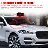7-Tone Horn Mic PA System Warning Amplifier Hooter 12V 80W 200dB Speaker Car Siren