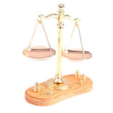 1/12 Dollhouse Miniature Accessories Mini Balance Scale Model Toys For Doll House Decoration