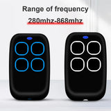 Multifrequency Garage Door Duplicator - 286MHz - 868MHz for Gate Opener Remote Control Switch.