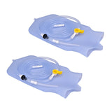 2X 2000Ml Constipation Flusher Feminine Hygiene Enema Bag Sets