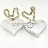 130DB Personal Heart Shape Self Defense Security Alarm Keychain Loud Sound Safety Alert For Woman Kids Elderly