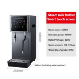 Inlet Steam Boiler Milk Foam hine Commercial Water Heater Straight Drink