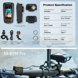 3 in 1 Sport DV Dash Cam with Light - 4K for Bike Helmet, Motorcycle, Bicycle. HD Screen Action Recorder Camera