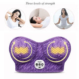 Electric massage bra infrared heating vibration chest massager wireless breast enlargement device growth stimulator